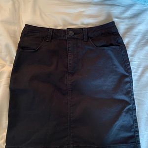 Missguided Black Skirt
